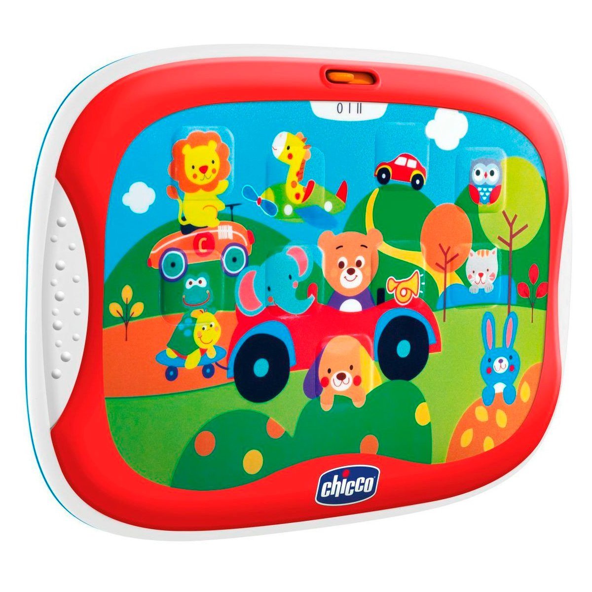 Tablet de Brinquedo com Animais para Crianças de 1 a 3 Anos Com Som Chicco - 1