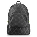 Ver imagem 1 de Mochila Dobrável para Viagem Estampa Listrada Jacki Design Preto