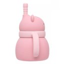 Ver imagem 3 de Copo de Treinamento de Silicone com Canudo Ursinho Rosa - Buba