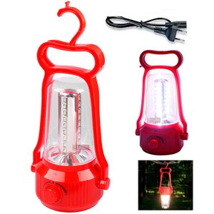 Lanterna Lampião Led Luminária de Mesa Retrô Recarregável Lampada de Emergencia Bivolt Luz Camping F