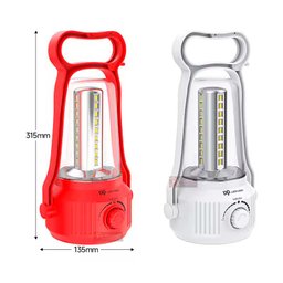 Lanterna Lampião Led Luminária de Mesa Retrô Recarregável Lampada de Emergencia Bivolt Luz Camping F - 6