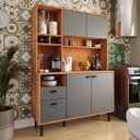 Ver imagem 2 de Armário de Cozinha Completa 4 Portas 2 Gavetas Veneza Movelove