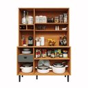 Ver imagem 3 de Armário de Cozinha Completa 4 Portas 2 Gavetas Veneza Movelove