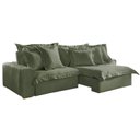 Ver imagem 6 de Sofá Retrátil e Reclinável 3 Lugares 250cm Linho Zeus Yescasa