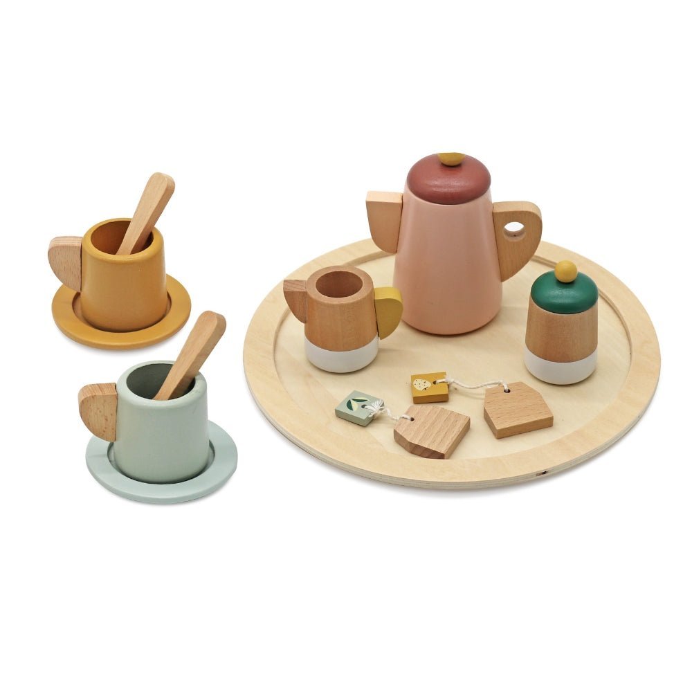 Jogo de Chá para Brincar/ Cozinha Infantil Brinquedos Educativos Sensoriais