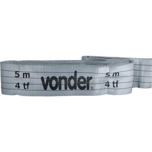 Cinta Elevação de Carga Vonder 7:1 5 Metros 4 Toneladas