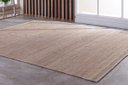 Ver imagem 1 de Tapete Indiano - Juta Smirna - 1,50m X 2,00m - Bege - Niazitex