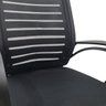 Kit 6 Cadeiras de Escritório Secretaria Diretor Roma Ergonômica - 7