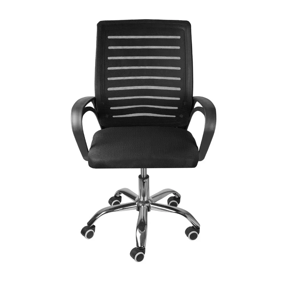 Kit 6 Cadeiras de Escritório Secretaria Diretor Roma Ergonômica - 5