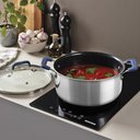 Ver imagem 7 de Jogo de Panelas Tramontina Romagna 28799030 Inox / Azul