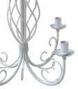 Ver imagem 6 de Lustre de Ferro Provençal em Espiral para Decoração de Quarto