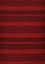 Ver imagem 2 de Tapete Kilim Sumak 248x291 Listrado Vermelho Azul Escuro