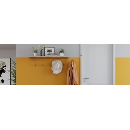 Guarnição de Poliestireno Lev52 Branca 5cm Santa Luzia:branco - 3