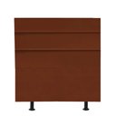 Ver imagem 1 de Cabeceira Estofada Argentina 100cm Solteiro Para Cama Box Quarto Suede Terracota Telha - Gat Magazin