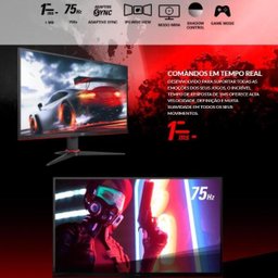 Monitor Gamer Aoc G2 Series 27" LED 1Ms 75Hz Ips Vga/HDMI, 27G2He5 - 8