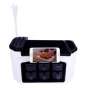 Ver imagem 3 de Multi Organizador De Cozinha Kitchen Easy Porta Tempero - Branco - Branco