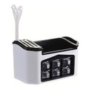 Ver imagem 2 de Multi Organizador De Cozinha Kitchen Easy Porta Tempero - Branco - Branco