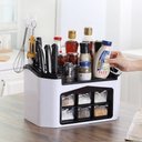Ver imagem 1 de Multi Organizador De Cozinha Kitchen Easy Porta Tempero - Branco - Branco