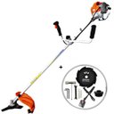 Ver imagem 1 de Roçadeira Profissional Vulcan VR430P 2T 43CC 1,7HP Robusta + Disco 8 Pontas Furo 25mm Tamanho