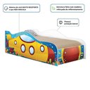 Ver imagem 3 de Cama Submarino Amarelo Kids Infantil
