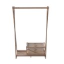 Ver imagem 4 de Expositor Decorativa para Guardar Roupas Simples com Maleiro Technox