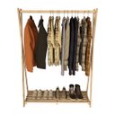 Ver imagem 3 de Expositor Decorativa para Guardar Roupas Simples com Maleiro Technox