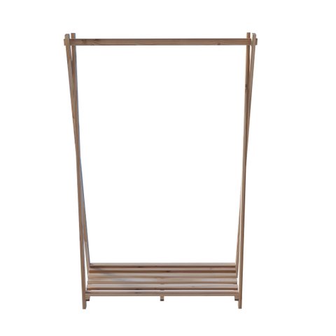 Expositor Decorativa para Guardar Roupas Simples com Maleiro Technox