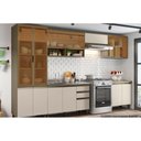 Ver imagem 1 de Cozinha Modulada Henn Connect 8 Peças (4 Armários + 2 Balcões + 2 Complementos) C8p10 Duna/