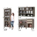 Ver imagem 3 de Cozinha Modulada Henn Connect 8 Peças (4 Armários + 2 Balcões + 2 Complementos) C8p10 Duna/