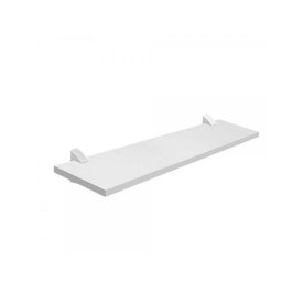 Kit 03 Prateleiras 85x22 Grandes Com Suporte Tucano Branco - 5