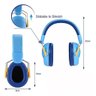 Abafador Auricular Protetor de Ruído Infantil Autismo Azul - 7