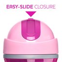 Ver imagem 2 de Copo Térmico Chicco Com Canudo Sport  Estrelas Roxo-260ml -12 M+