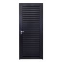 Ver imagem 1 de Porta Palheta de Alumínio Preto Maçaneta Premium Linha Roma:Esquerda/ 210 x 80