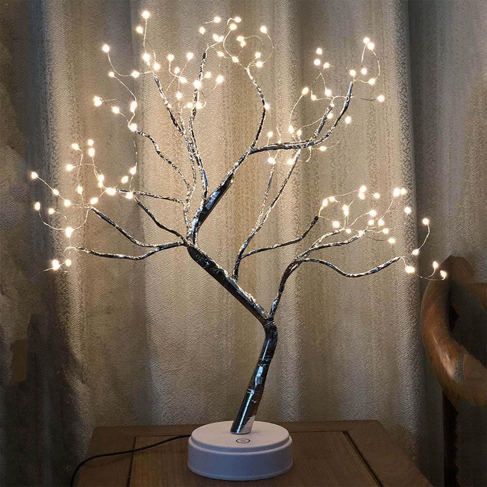 Luminária Árvore Led Cerejeira Natal Decoração Luz USB 50cm ZSD180 - 3