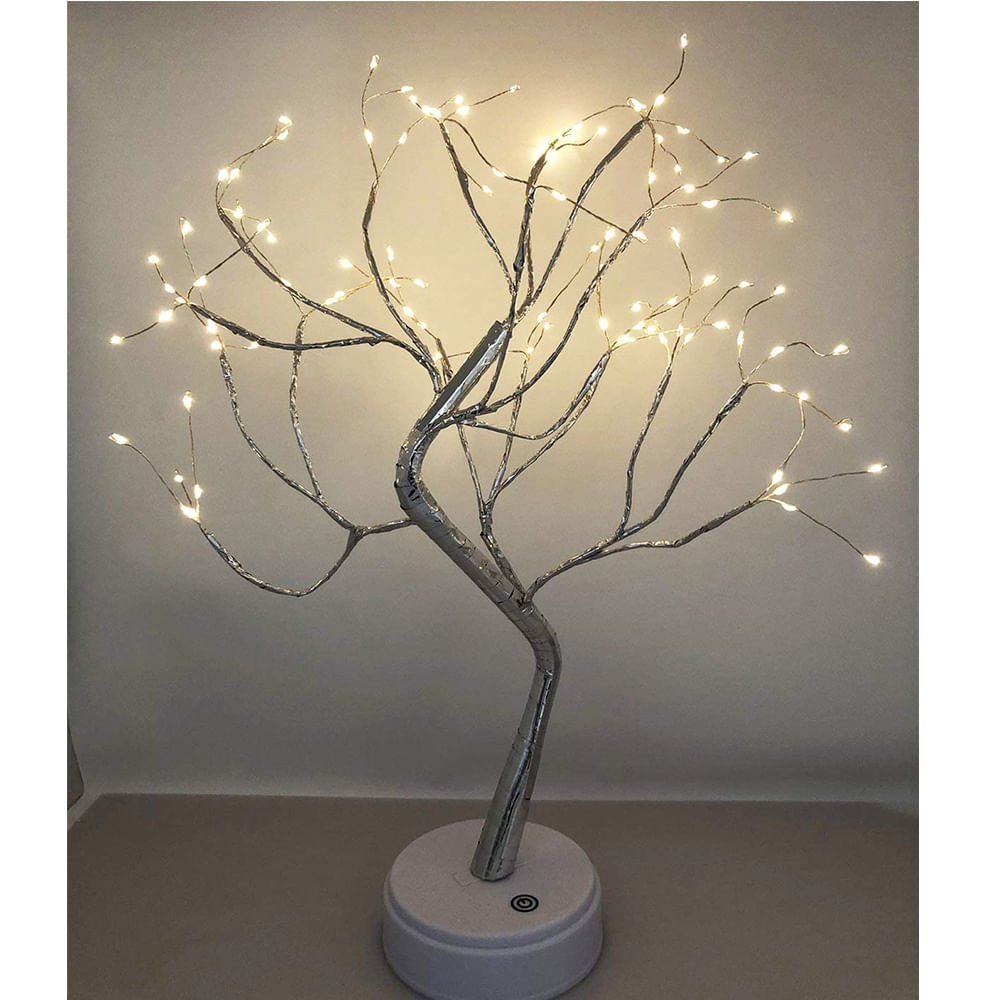 Luminária Árvore Led Cerejeira Natal Decoração Luz USB 50cm ZSD180 - 4