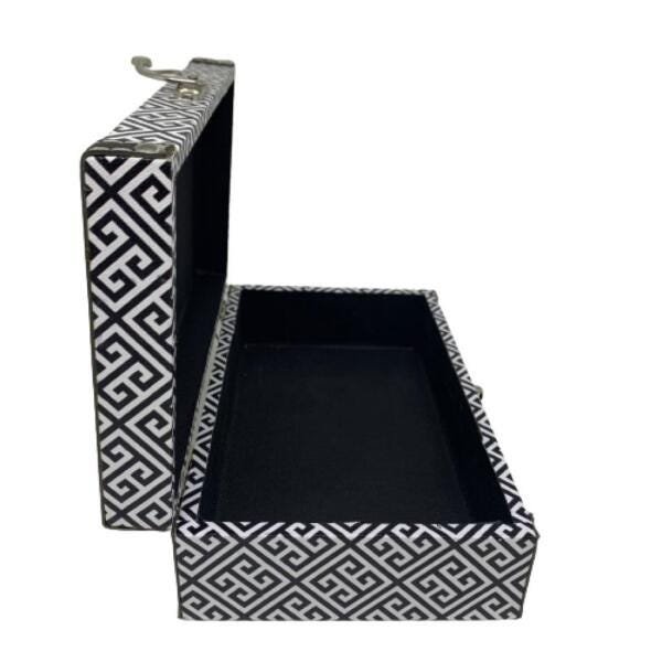 Caixa decorativa e organizadora porta objetos moderna - 5