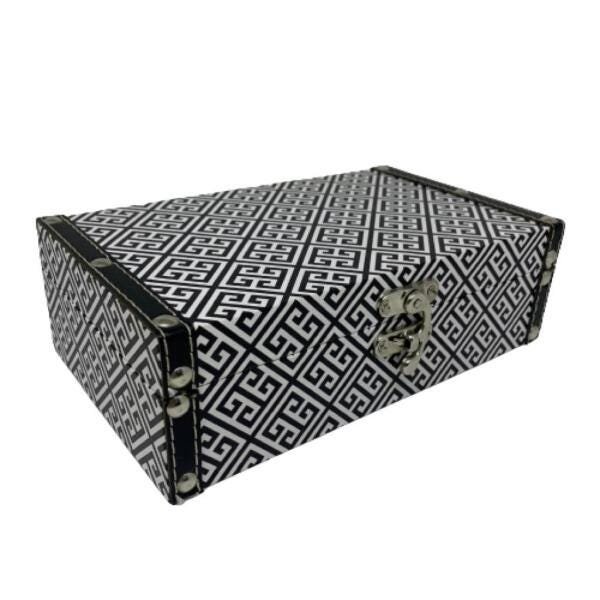 Caixa decorativa e organizadora porta objetos moderna - 2