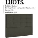 Ver imagem 3 de Cabeceira Queen 160 cm Lhots Linho SL 74 Peer