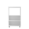 Amário Multiuso Tais 60cm 2 Portas 1 Nicho para Microondas - Branco Móblis - 3