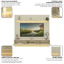 Ver imagem 6 de Estante Home para TV até 85 Polegadas com LED Ripado 100% MDF 250CMX228,8cm Nobre Native Off White