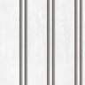 Papel de Parede Estilo Ripado Textura Madeira Branca 15m - 1