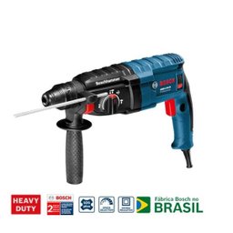 Martelo Perfurador Rompedor Gbh 2-24 D 2,7J Epta 820W 220V com Adaptador de Mandril em Maleta Bosch - 8