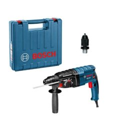 Martelo Perfurador Rompedor Gbh 2-24 D 2,7J Epta 820W 220V com Adaptador de Mandril em Maleta Bosch - 1