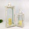 Lanterna Decorativa Off Dourada 53/37cm Marroquina Kit 2pc - 3