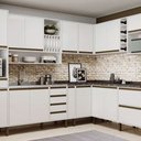 Ver imagem 3 de Armário de Cozinha Porta Temperos Condimentos 20x53 cm Vitória Rimo Branco iii - 100% MDF Móveis Rim