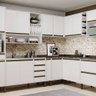 Armário de Cozinha Porta Temperos Condimentos 20x53 cm Vitória Rimo Branco iii - 100% MDF Móveis Rim - 3