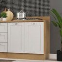 Ver imagem 7 de Balcao para Pia com Tampo 2 Portas 80 Cm Cd1012403 Branco Dtall