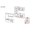 Ver imagem 6 de Cozinha Modulada Compacta Suspensa 6 Portas MDF MDP 181,5cm