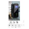 FECHADURA DIGITAL BIOMÉTRICA ELETRÔNICA PRIMEBRAS PARA PORTA DE VIDRO PIVOTANTE PV4002 PRETA - 1