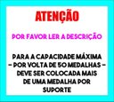 Ver imagem 5 de Porta Medalhas Futebol Masc Porta Retrato Número Camiseta - Toda Branca - 2